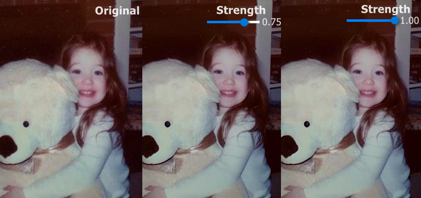 Aiarty Image Enhancer Different Strength Value Comparison