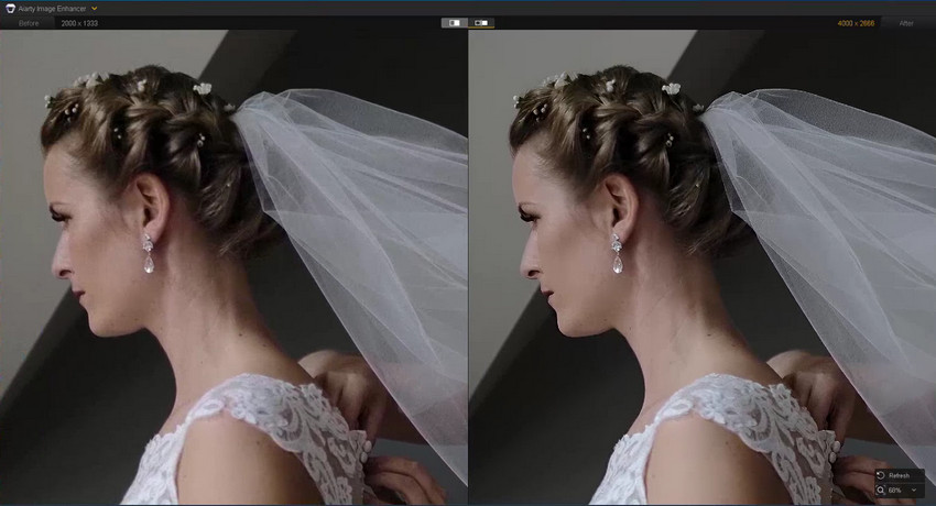 Aiarty Image Enhancer improve photo quality