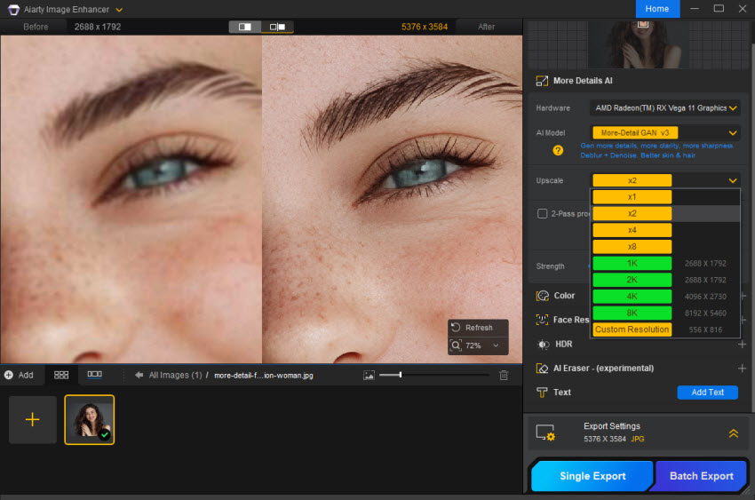 how to remove blemishes in photoshop AI alternative