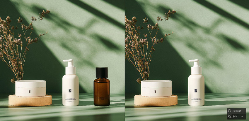 Remove object from photo with Aiarty