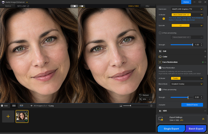 photoshop reduce wrinkles easier