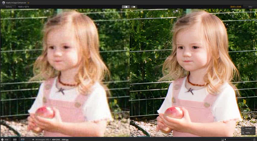 Aiarty Fix Low Resolution Portraits