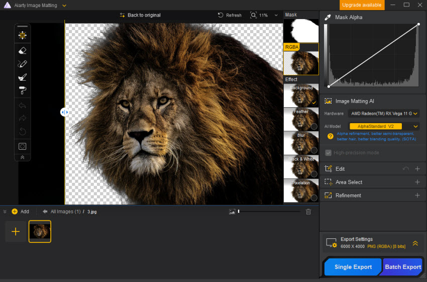 how to remove background in GIMP alternative easier