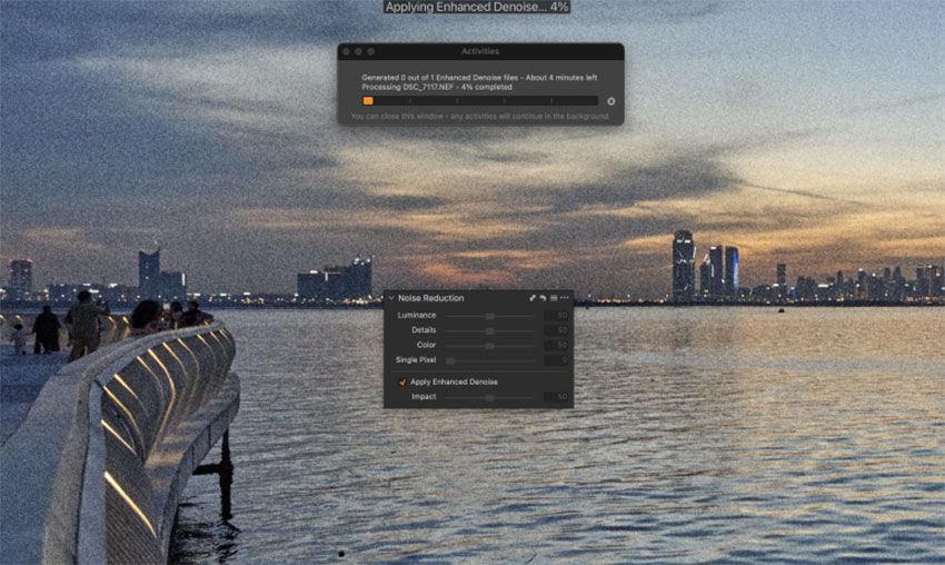 Capture One Enhanced Denoise