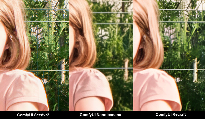 Comfyui Local Image Enhancer Comparison Plants