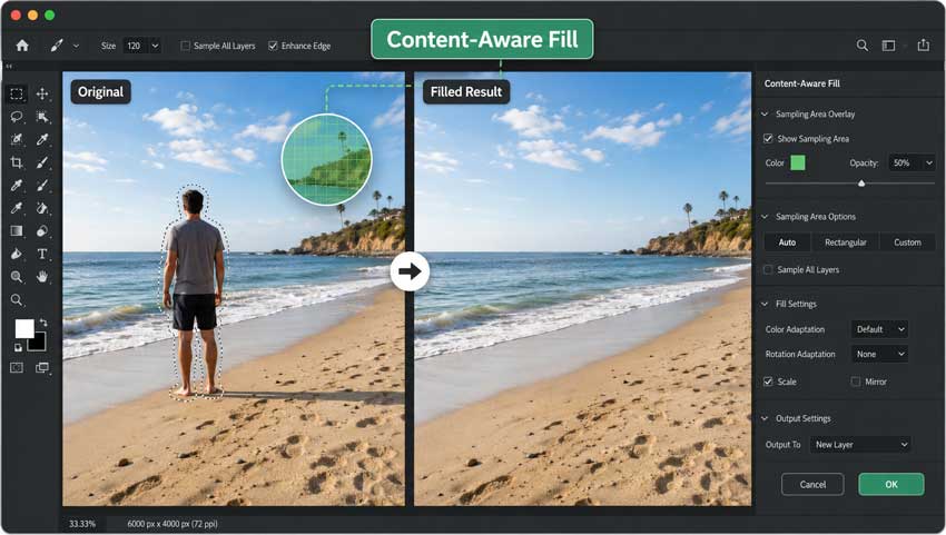 What Is Content-Aware Fill in Photoshop