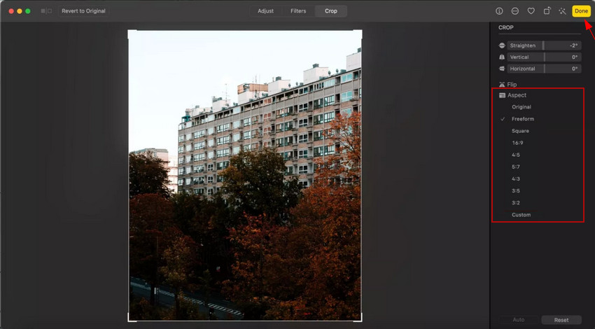 Enable Quick Action to Resize Images