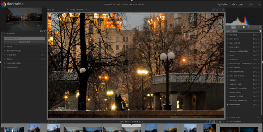 Darktable remove noise