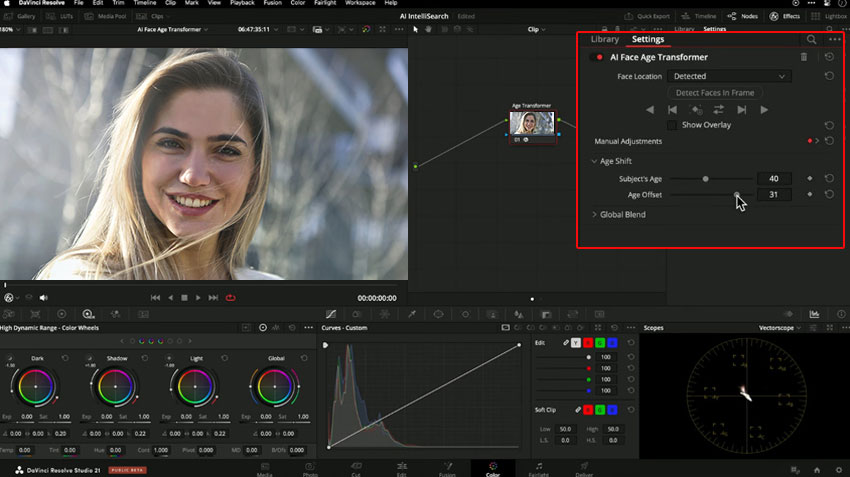 Davinci Resolve Face Refinement