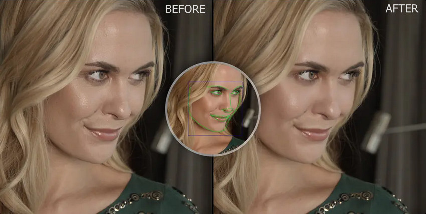 Davinci Resolve Face Enhancement Before & After 
