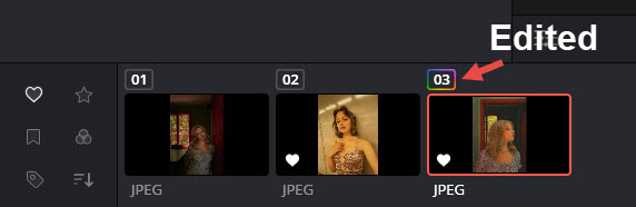Davinci Resolve Photo Edited Lable Colorful