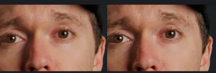 sharpen image in davinci resolve AI ultrasharpen