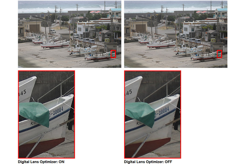 Canon Digital Lens Optimizer Provides Camera-Specific Corrections