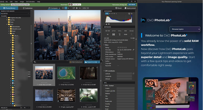DxO PhotoLab Welcome Guide