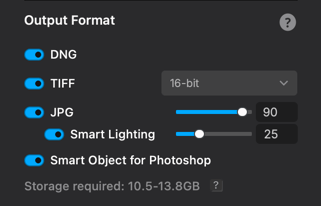 DxO PureRAW output format