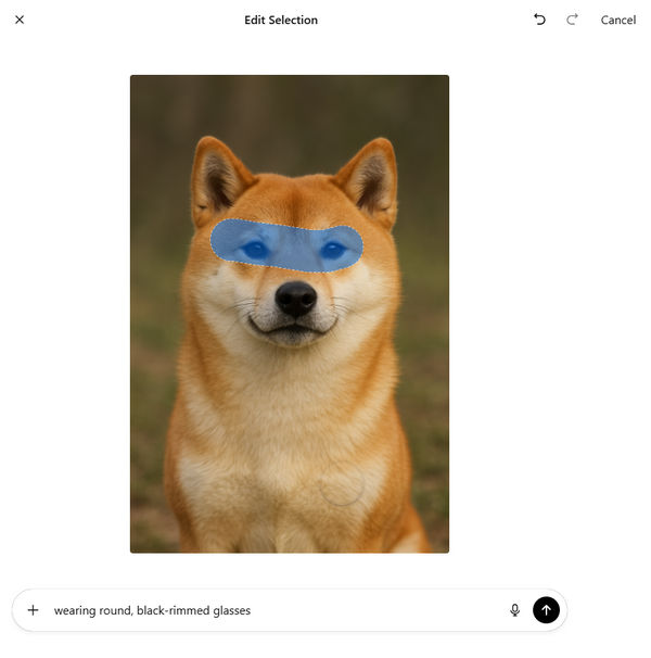 Edit selection