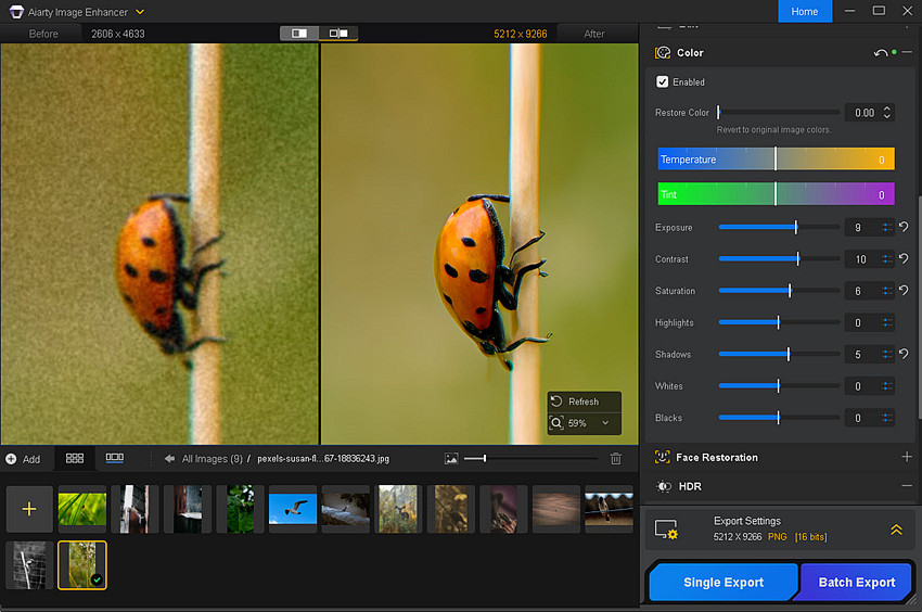 how to edit raw photos basic colors