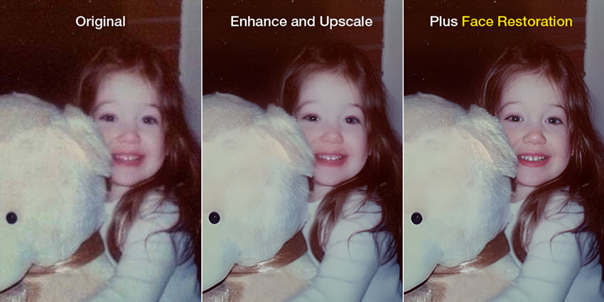 Face Restoration Comparing Aiarty