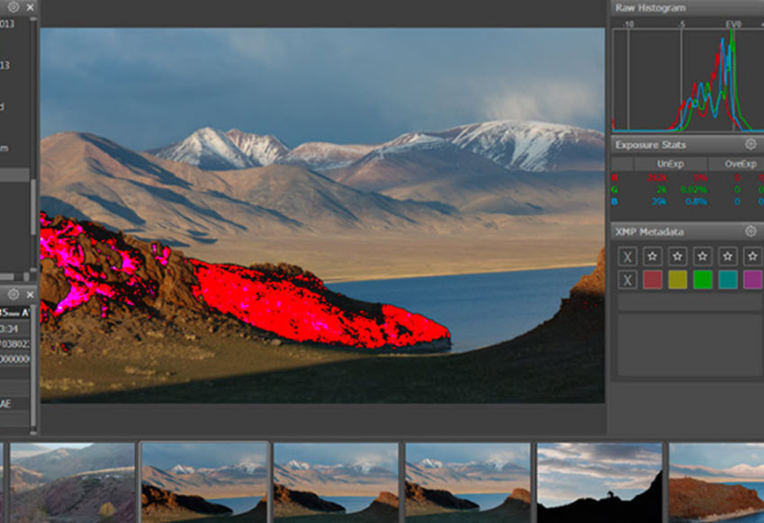 Fastrawviewer Exposure Analysis