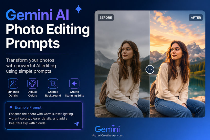 Gemini AI Photo Editing Prompts