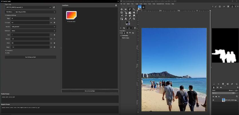 GIMP Comfy tools