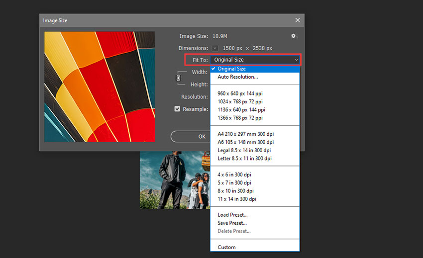 How to Resize an Image in Photoshop