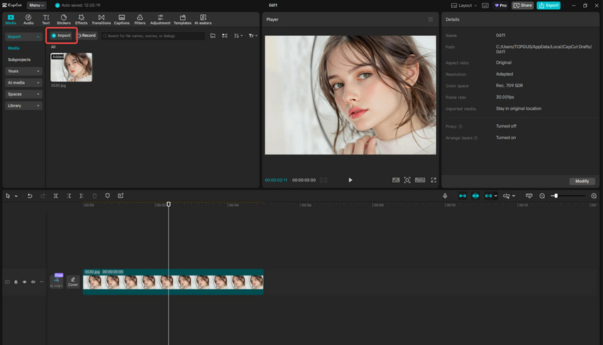 How to Stretch Image in Capcut