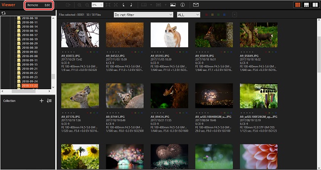 how to use sony imaging edge desktop software