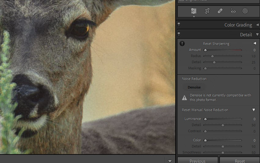 Lightroom make blurry photos sharp