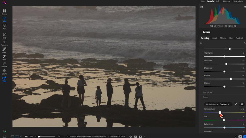 On1 Photo Raw Ui