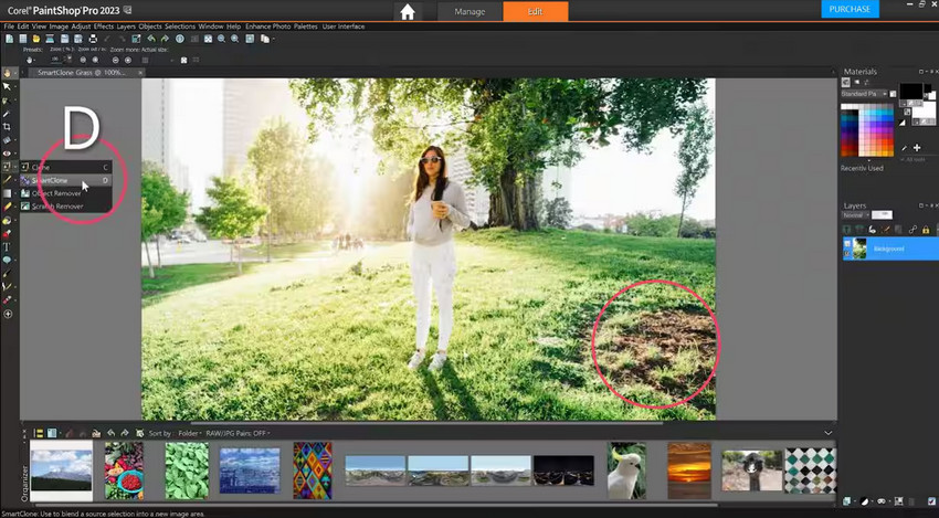 PaintShop Pro SmartClone 