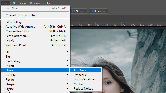 Add Grain with Camera Raw Filter