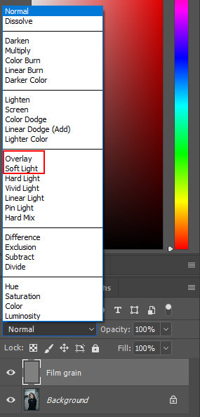 Add Grain with Camera Raw Filter