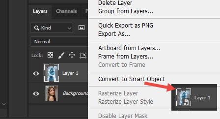 Photoshop Convert To Smart Object