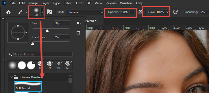 Photoshop Soft Round Brush
