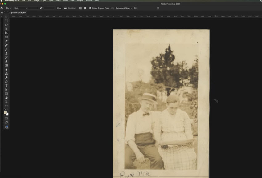 how to fix old photos in photoshop 