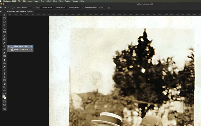 How to fix old photos in Photoshop  