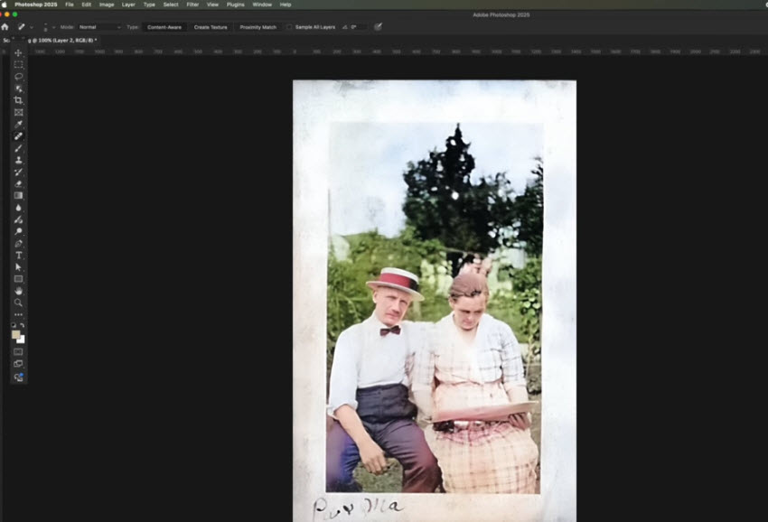 How to colorize old photos in Photoshop