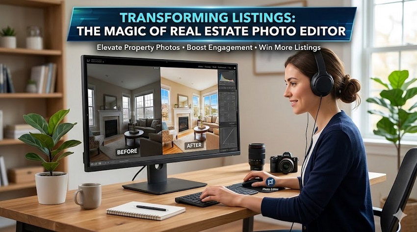 real estate photo editor