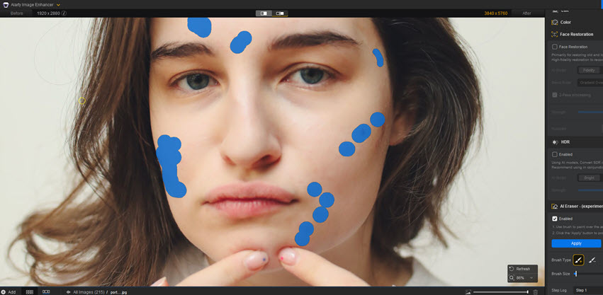 Remove Blemishes Skin Photo Enhancer