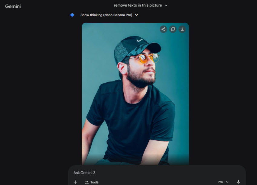 how to remove text in picture free online