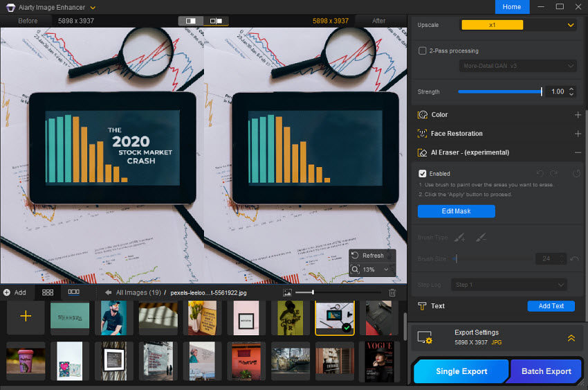  How to remove texts in the image 