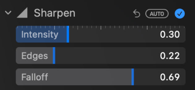 Sharpen Photo Mac Photos App
