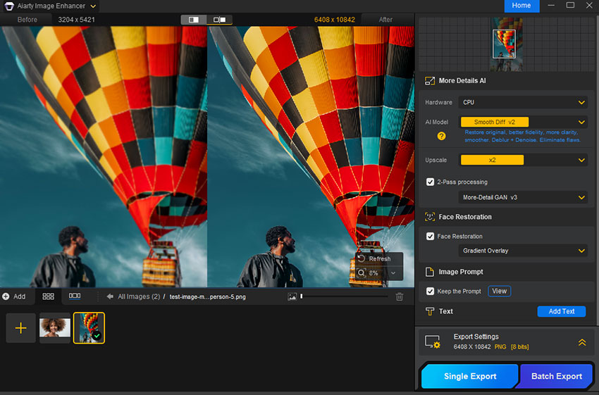 Enhance Blurred Resized Images