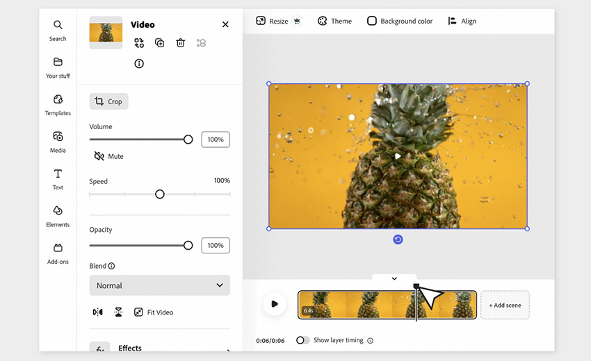 Best video editor for Mac - Adobe Express