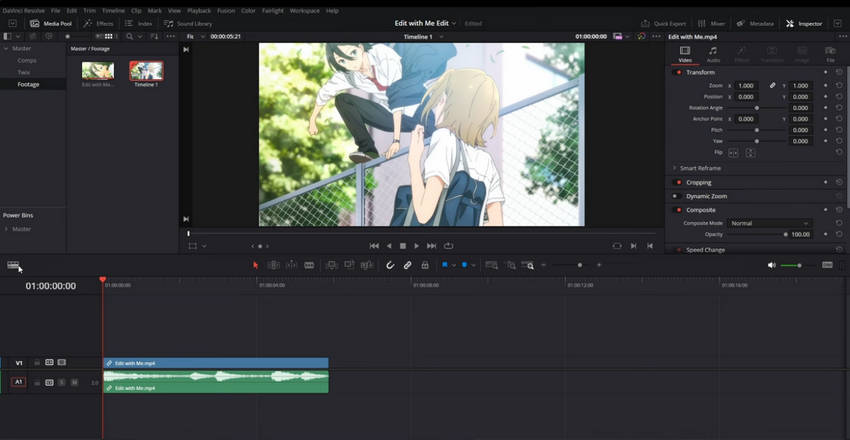 How to make AMVs in Davinci Resolve