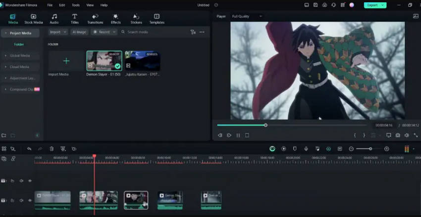 Making AMVs in Filmora