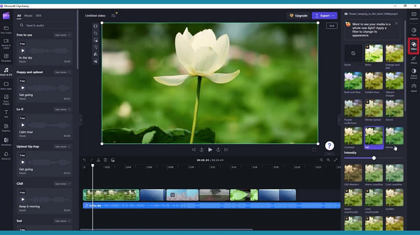 best drone video editing software Windows - Clipchamp
