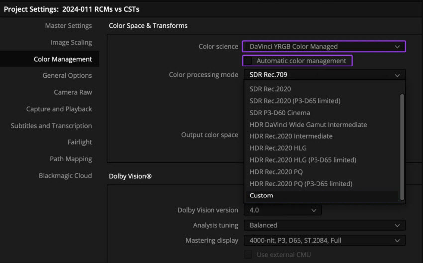 Convert SDR to HDR free in Davinci Resolve