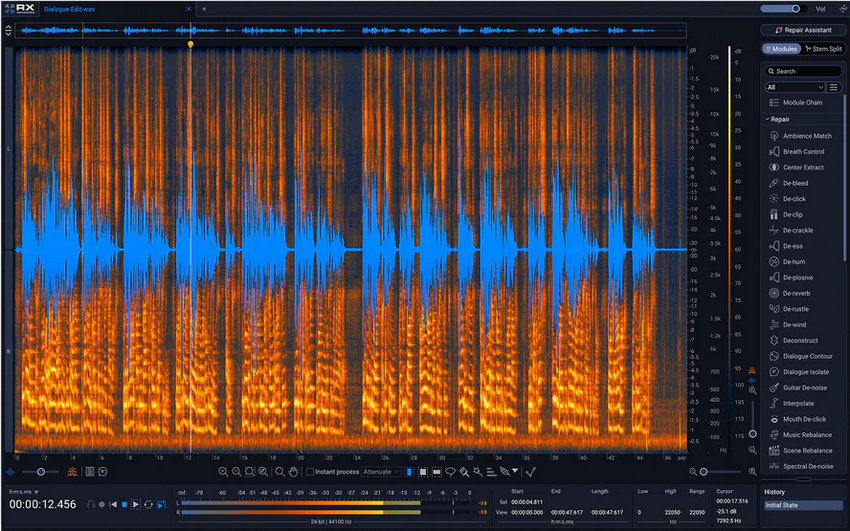DaVinci Resolve plugin - iZotope RX